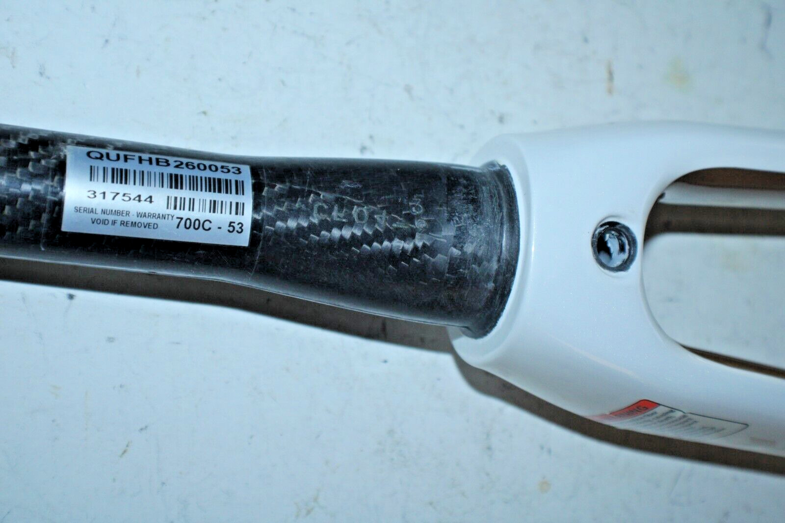 Trek Carbon Road Bike Fork 700c 1-1/8″-40mm Tapered 270mm QR Caliper USA Shipper