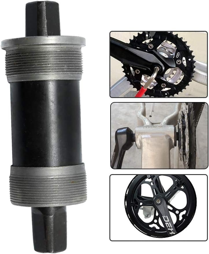 Square Taper JIS Bottom Bracket 68 X110mm/123mm/127mm for Mountain Bike Replace