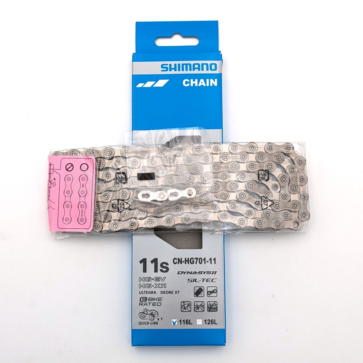 Shimano 105 CS-HG700-11 11-34T Cassette + Ultegra CN-HG701 Chain 116L