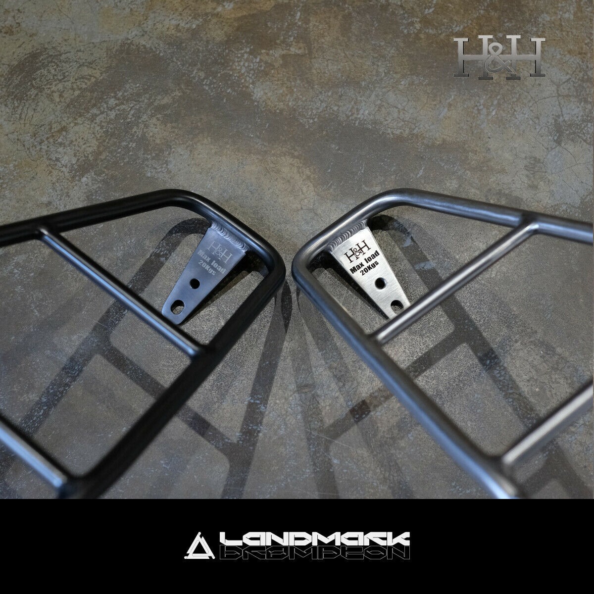 H&H/Titanium rear rack for Brompton