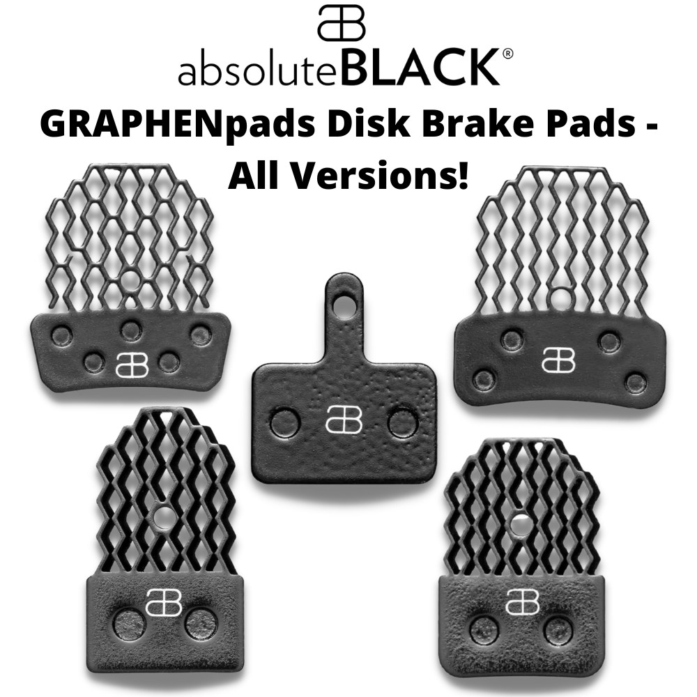 absoluteBLACK GRAPHENpads Disk Brake Pads – All Versions!