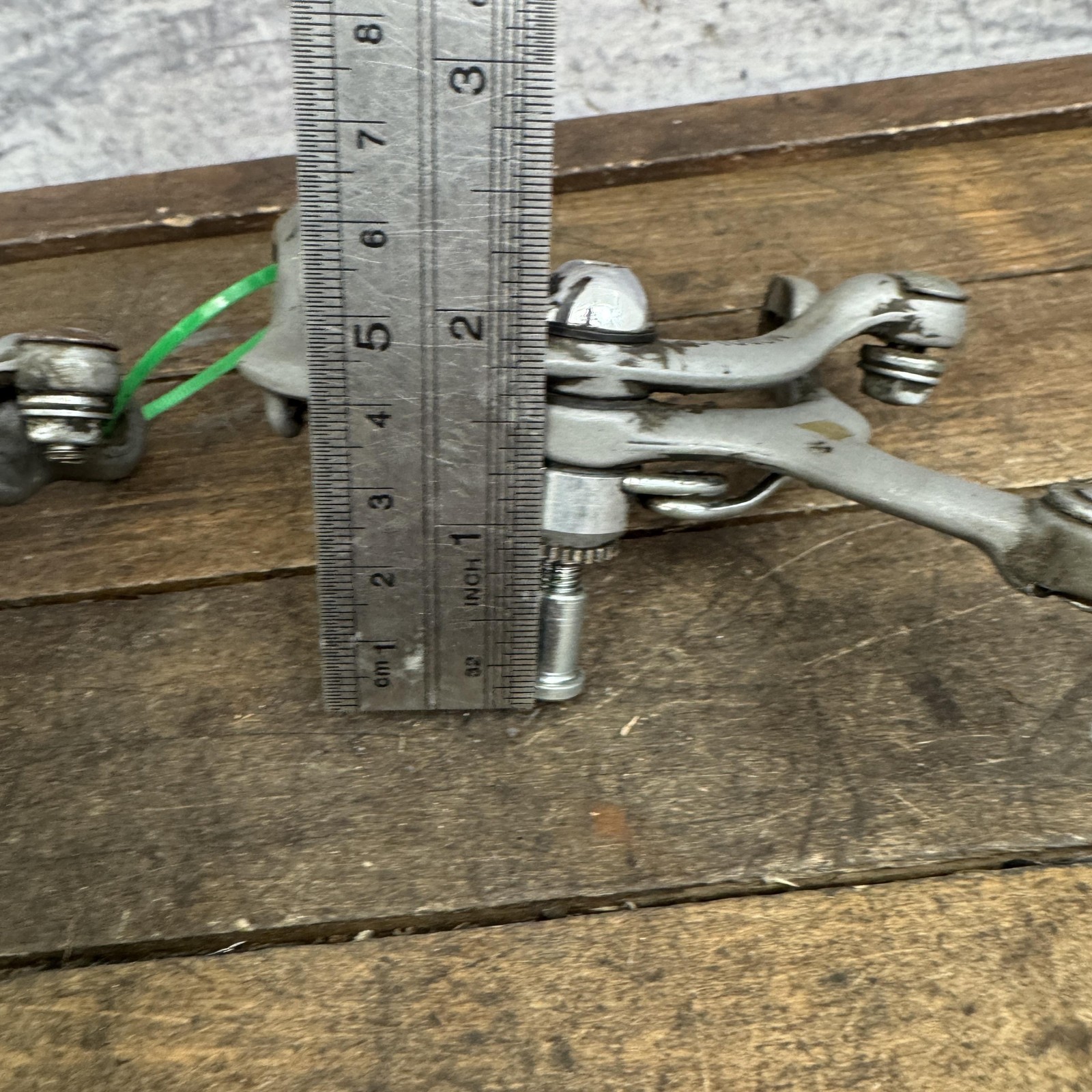 Vintage Modolo Start Side Pull Silver Caliper Brake Set Road Bike F/R Pair Wear