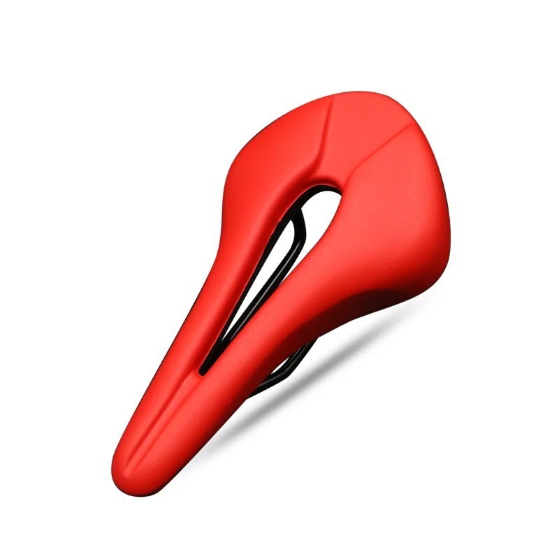 Breathable PU Leather Soft Comfortable MTB Mountain Road Bicycle Saddle Seat