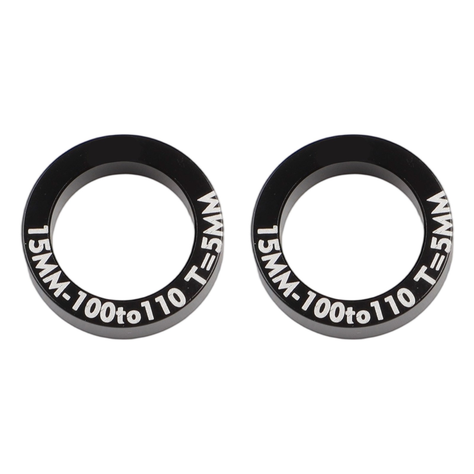 1 Pair Aluminum Bicycle Hub Conversion Spacers Boost Hub Gaskets Kit Black/Red