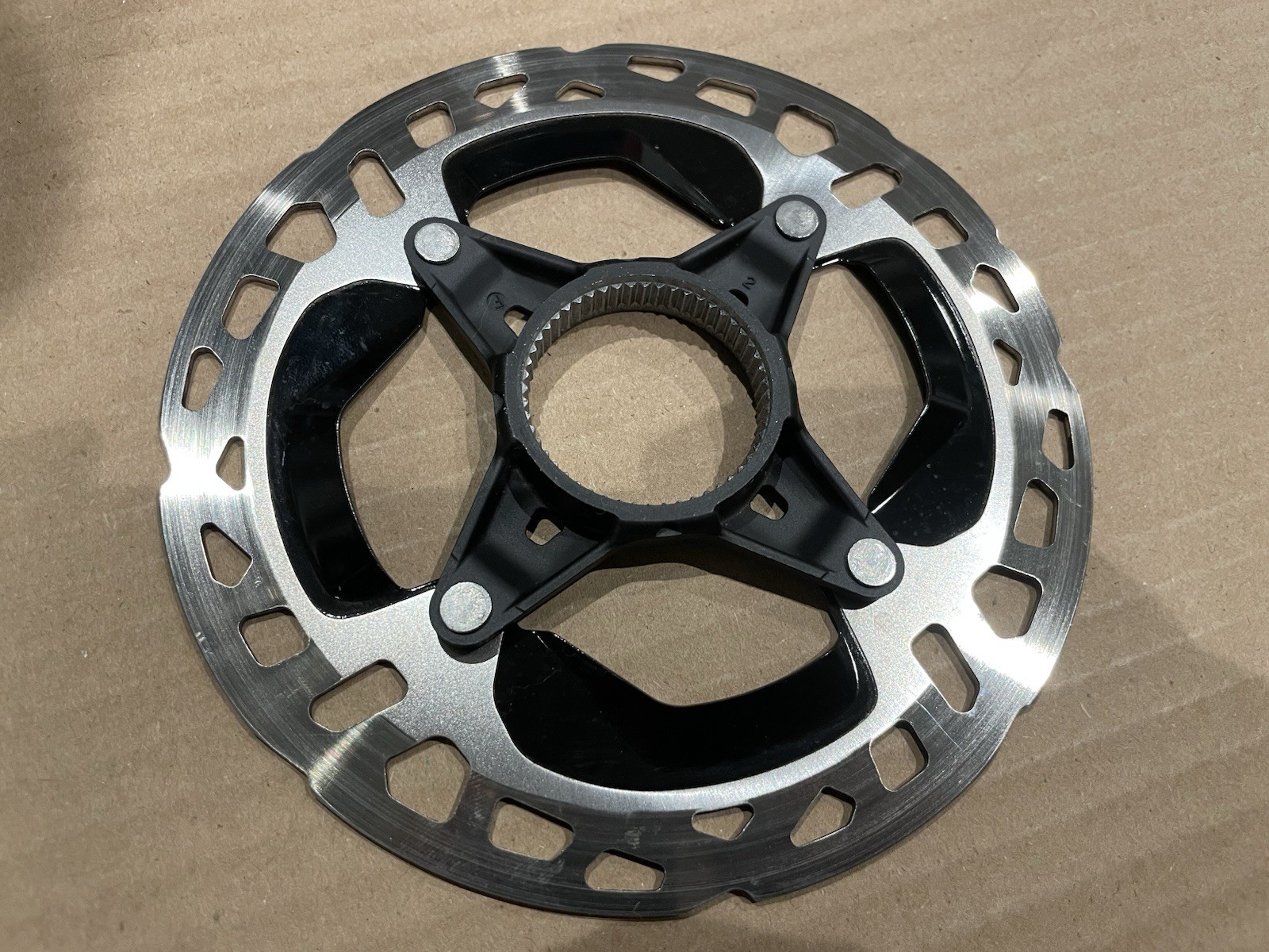 140mm Shimano XTR RT-MT900-SS CenterLock Disc Brake Rotor, Used.