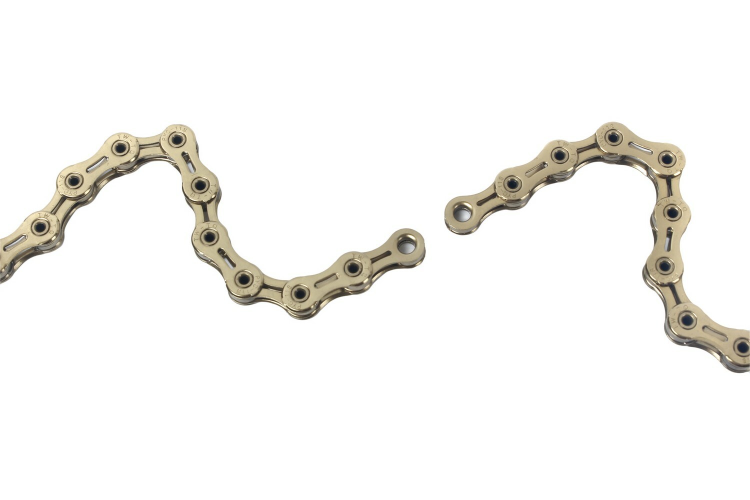 PYC SP1101 Cycling 11 Speed Bike Chains for Shimano/Campy/Sram use 116L in Gold