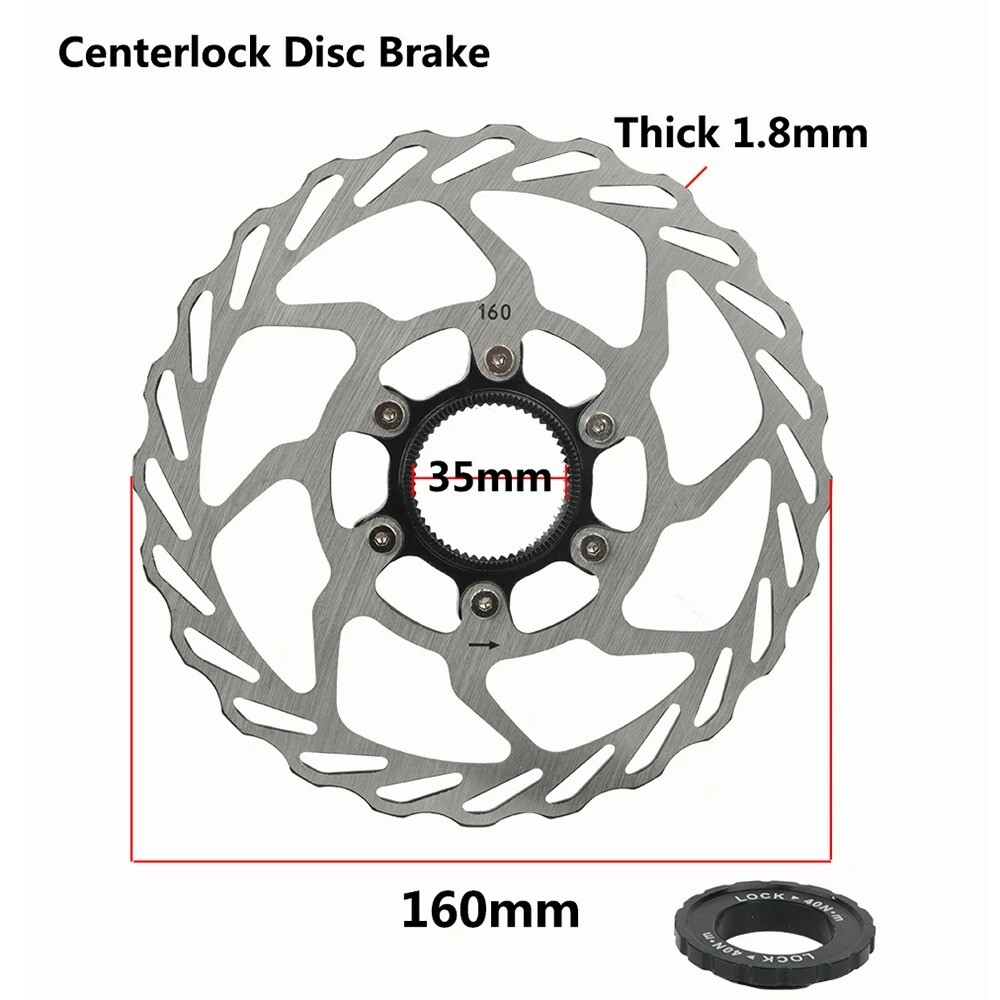 M8000 Mountain Bike Hydraulic Disc Brake Rotor 160mm LF RR 800/1550mm Oil Brakes