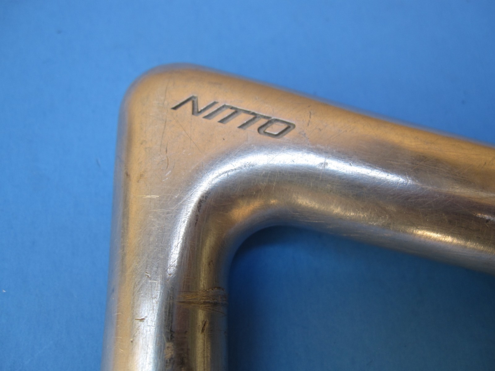 vintage Nitto 1″ stem (22.2), 105mm length, 20-degree drop, 25.4mm clamp