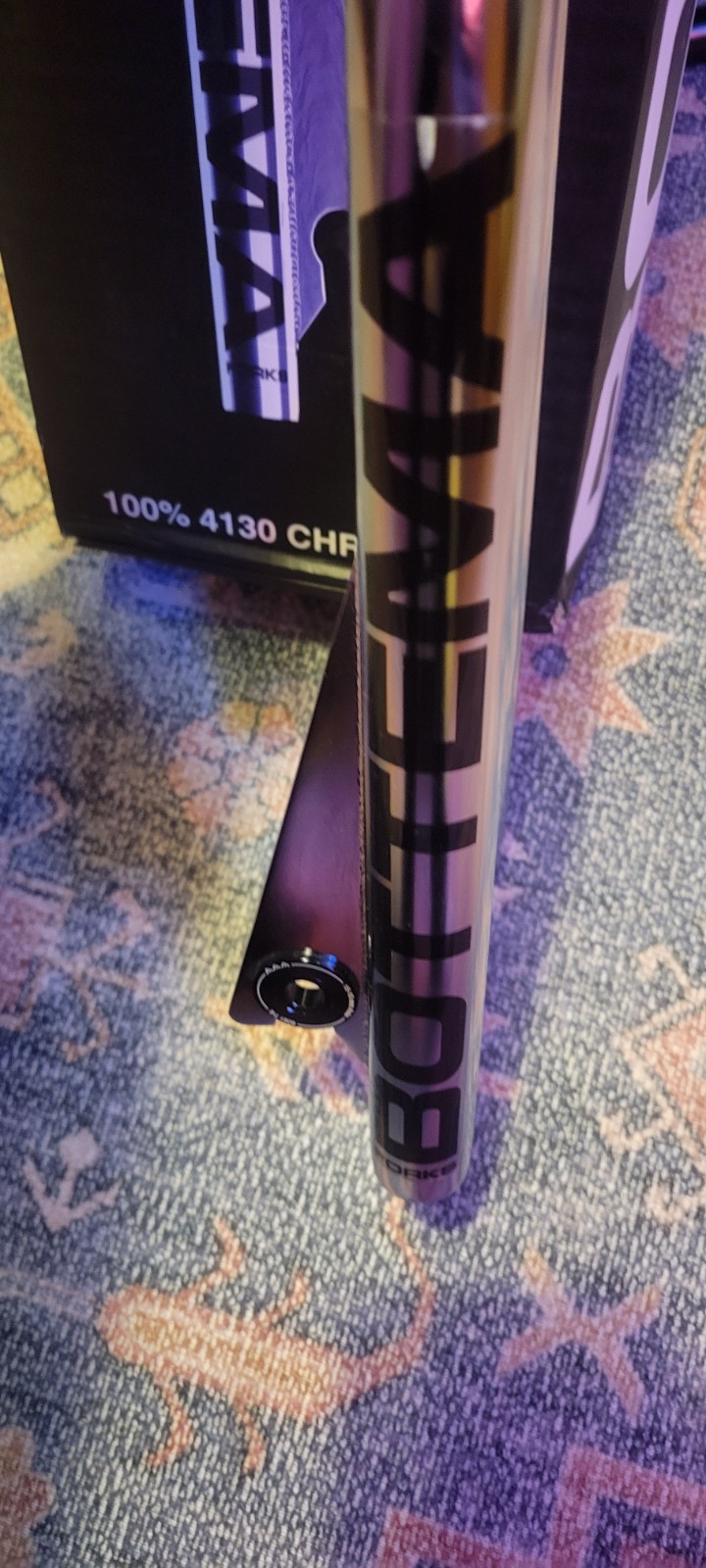 Bottema Bmx Forks New 20in Chrome Threadless