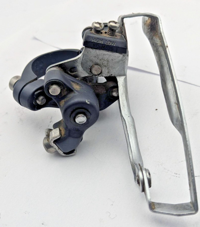 SHIMANO DEORE LX FD-M570 FRONT DERAILLEUR 31.8MM CLAMP TRIPLE 3x speed TOP PULL