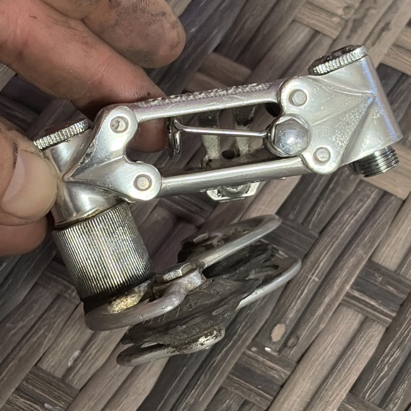 Vintage Campagnolo Nuovo Record Rear Derailleur Italy Road Classic