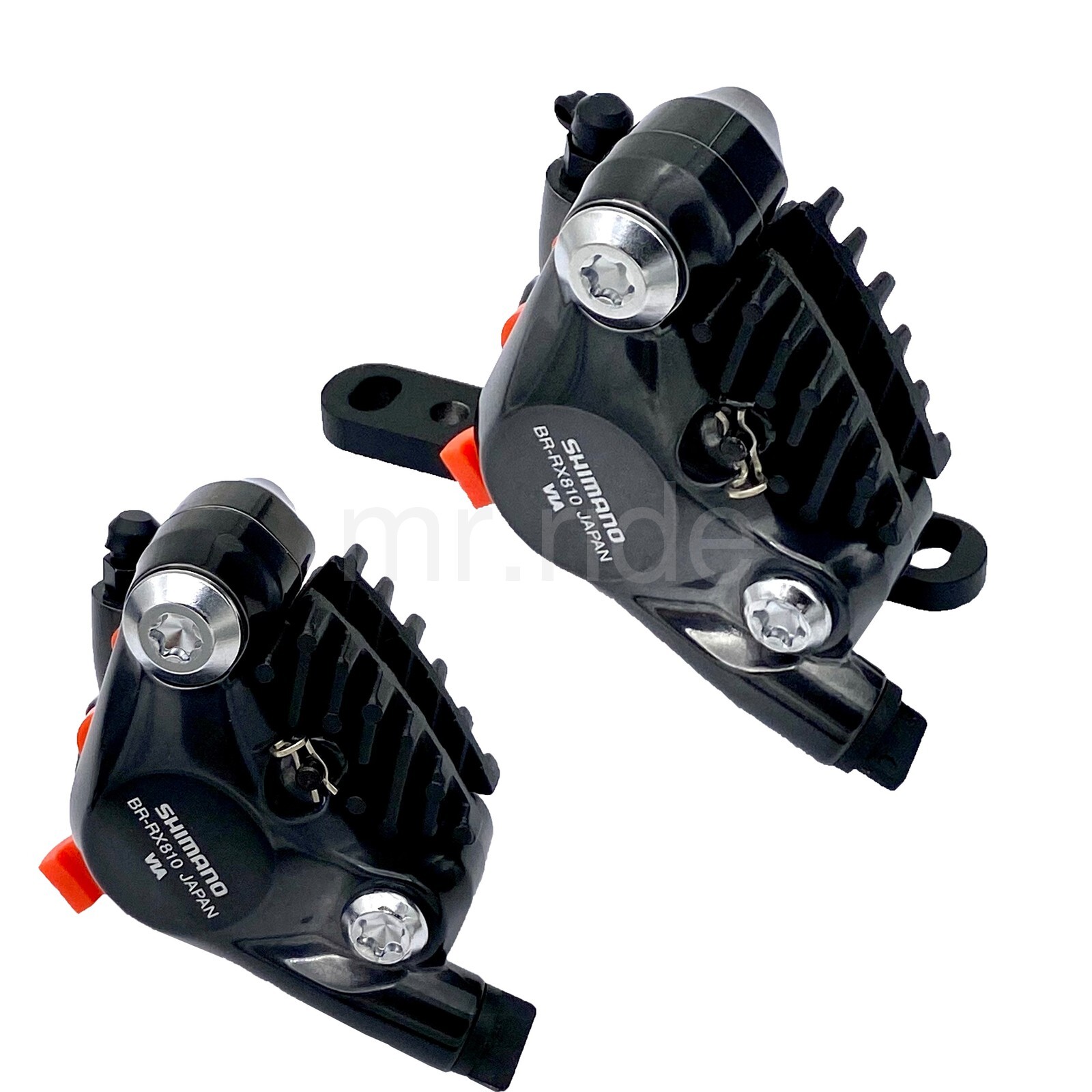 Shimano GRX BR-RX810-F/R Hydraulic Disc Brake Caliper Set Front+Rear, Flat Mount