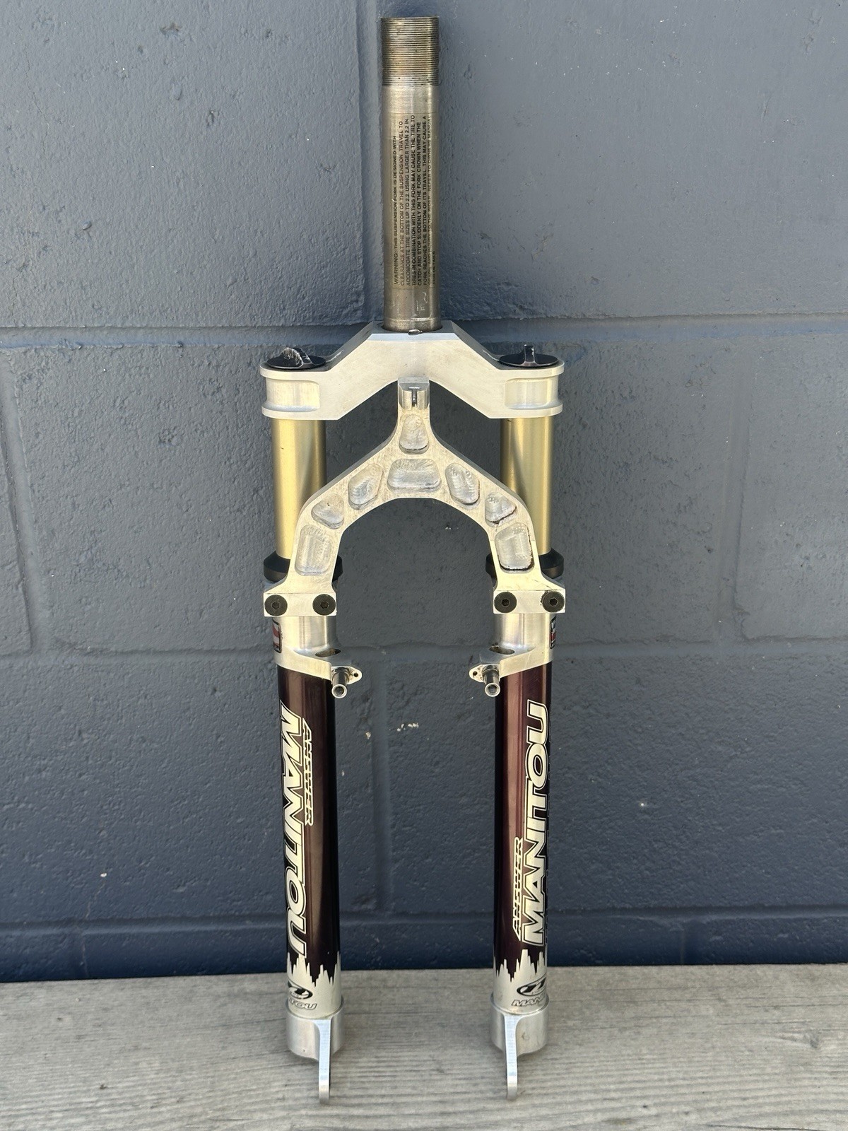 Vintage Answer Manitou Magnum Fork Made USA 26in 1 1/8 Threaded 100mm QR Canti