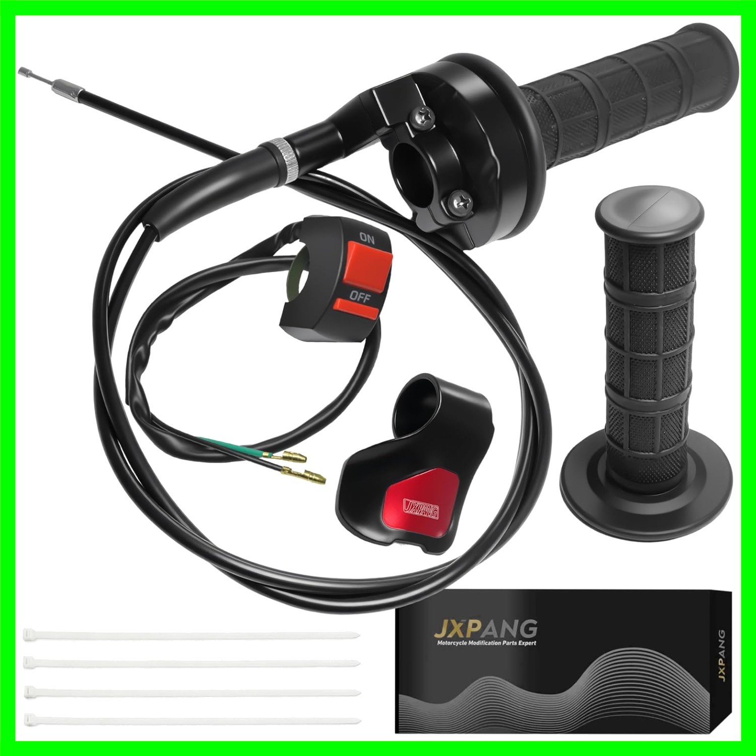 Universal Mini Bike Throttle Assembly&Cable Kit | Direct Replacement for Cole…