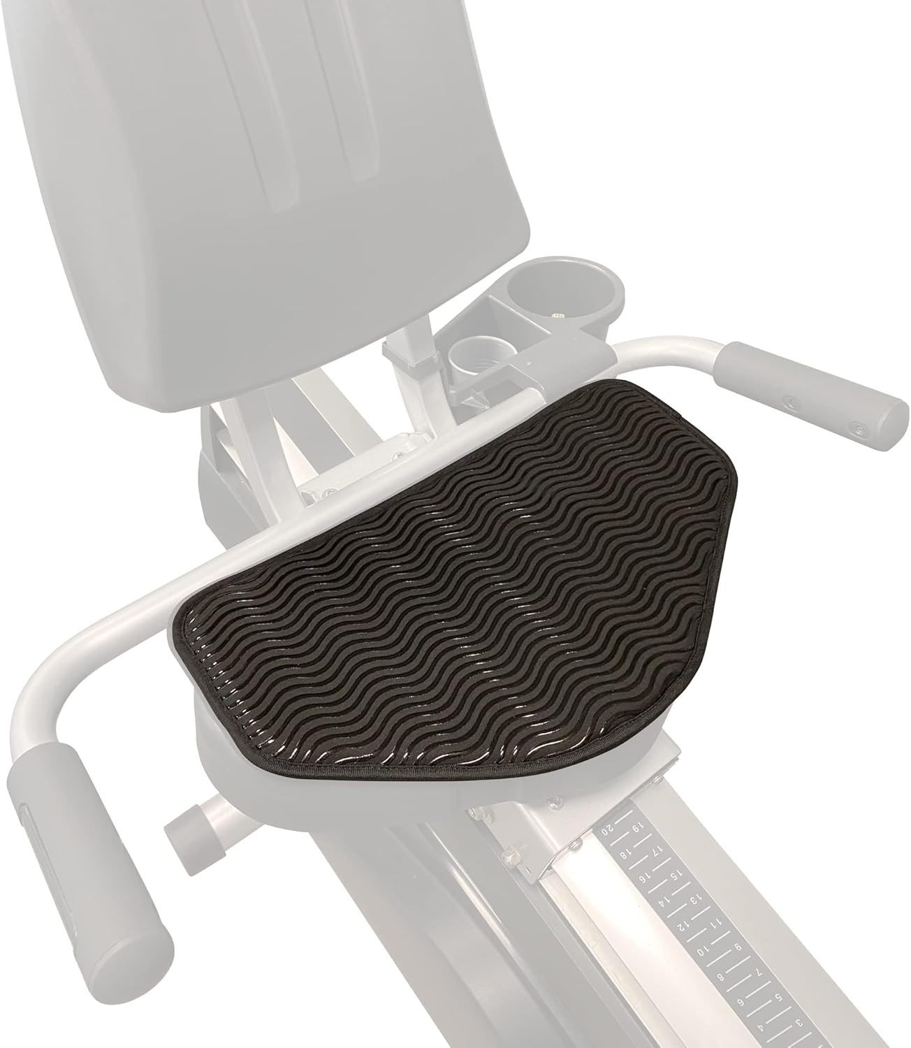 Recumbent Bike Seat Cushion – Anti-Slip Extra-Wide Seat Pad for Desk and Exer…