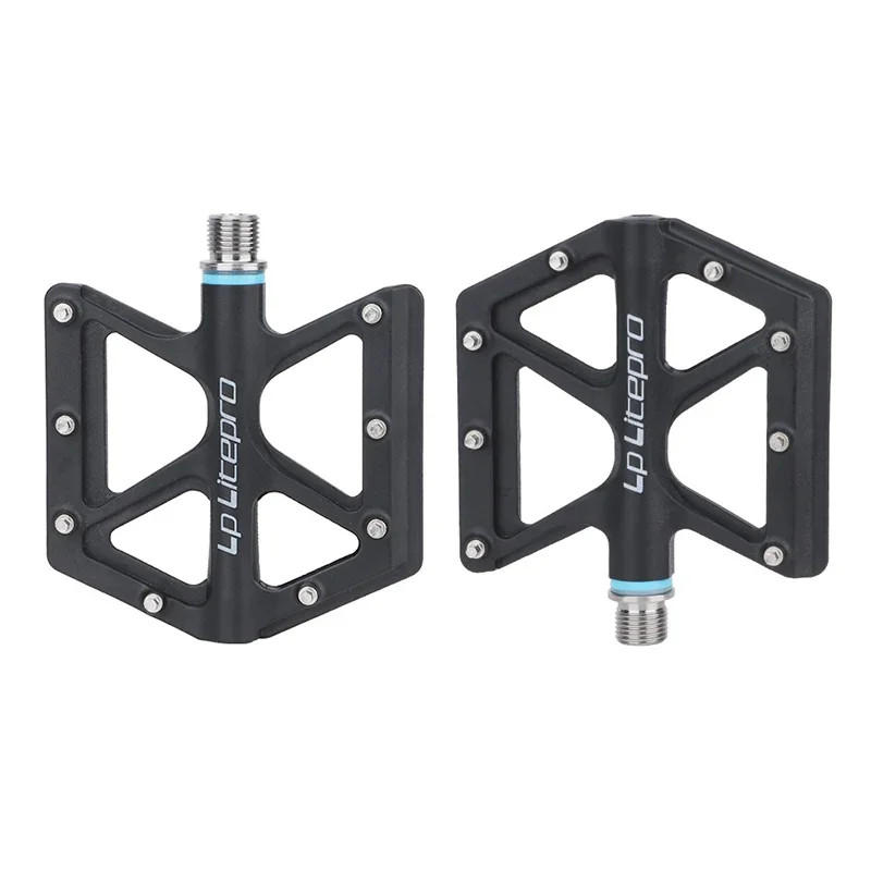 Ultralight Titanium Axle Nylon Platform Anti-Slip Pedals for Road MTB Bicycle