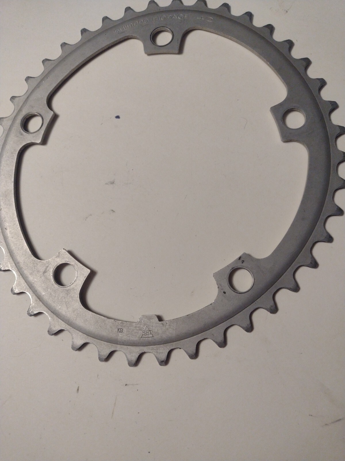 Shimano Bio Pace 42 Tooth Inner Chainring 130 BCD 105 600 Silver
