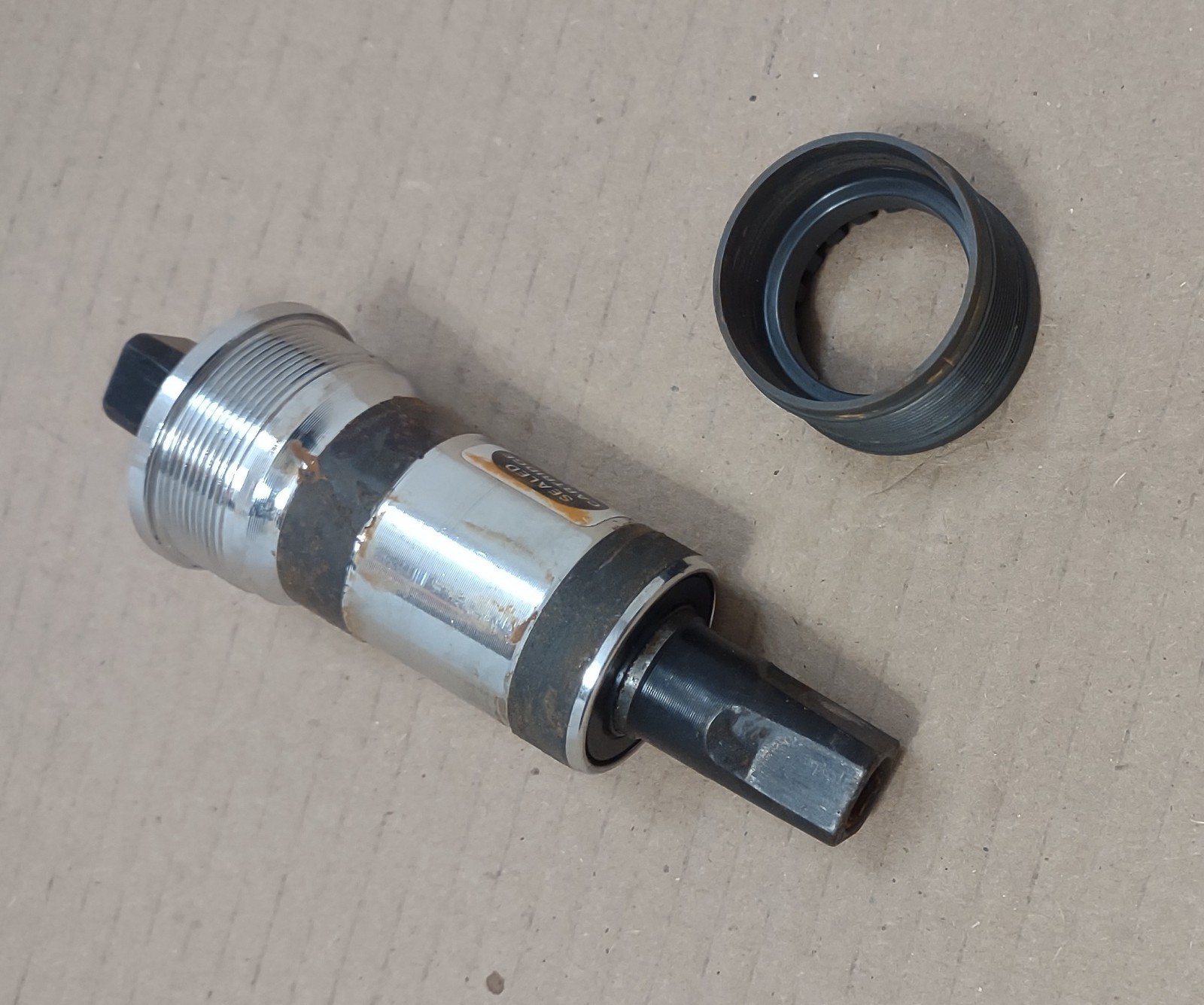 Vintage Bicycle Bike Shimano Bottom Bracket BB-UN52-E 113 mm Size