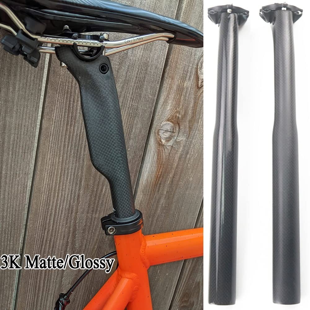 RXL SL Carbon Fiber Bicycle Seatpost 27.2/30.8/31.6mm Adjustable