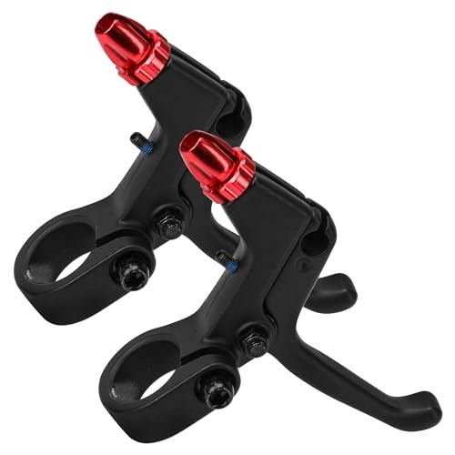 A Pair Bicycle Brake Lever Bike Levers of Universal 2 Finger Aluminum Alloy