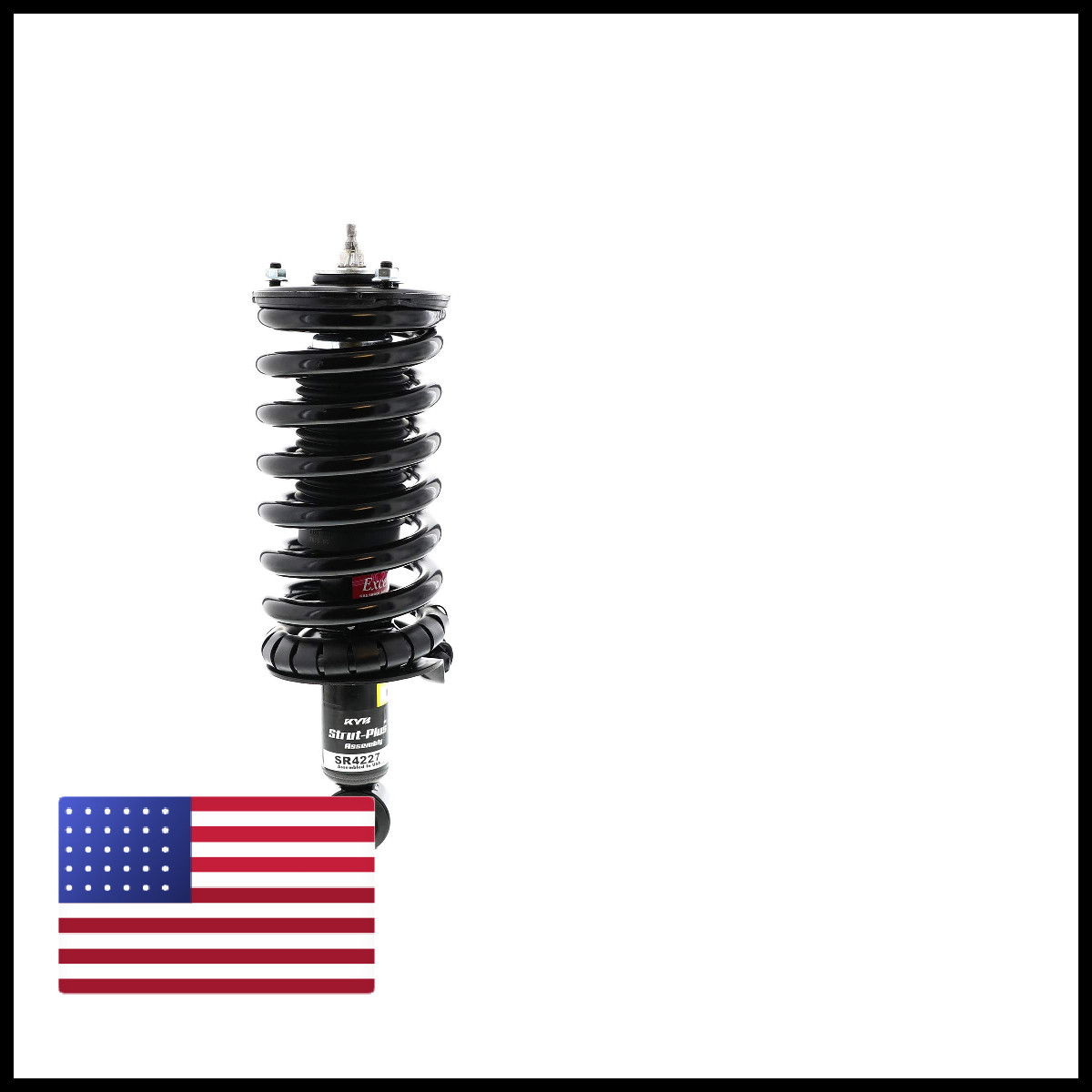 Kyb Sr4227 Strut-Plus Complete Corner Unit Assembly -Strut Mount And Spring