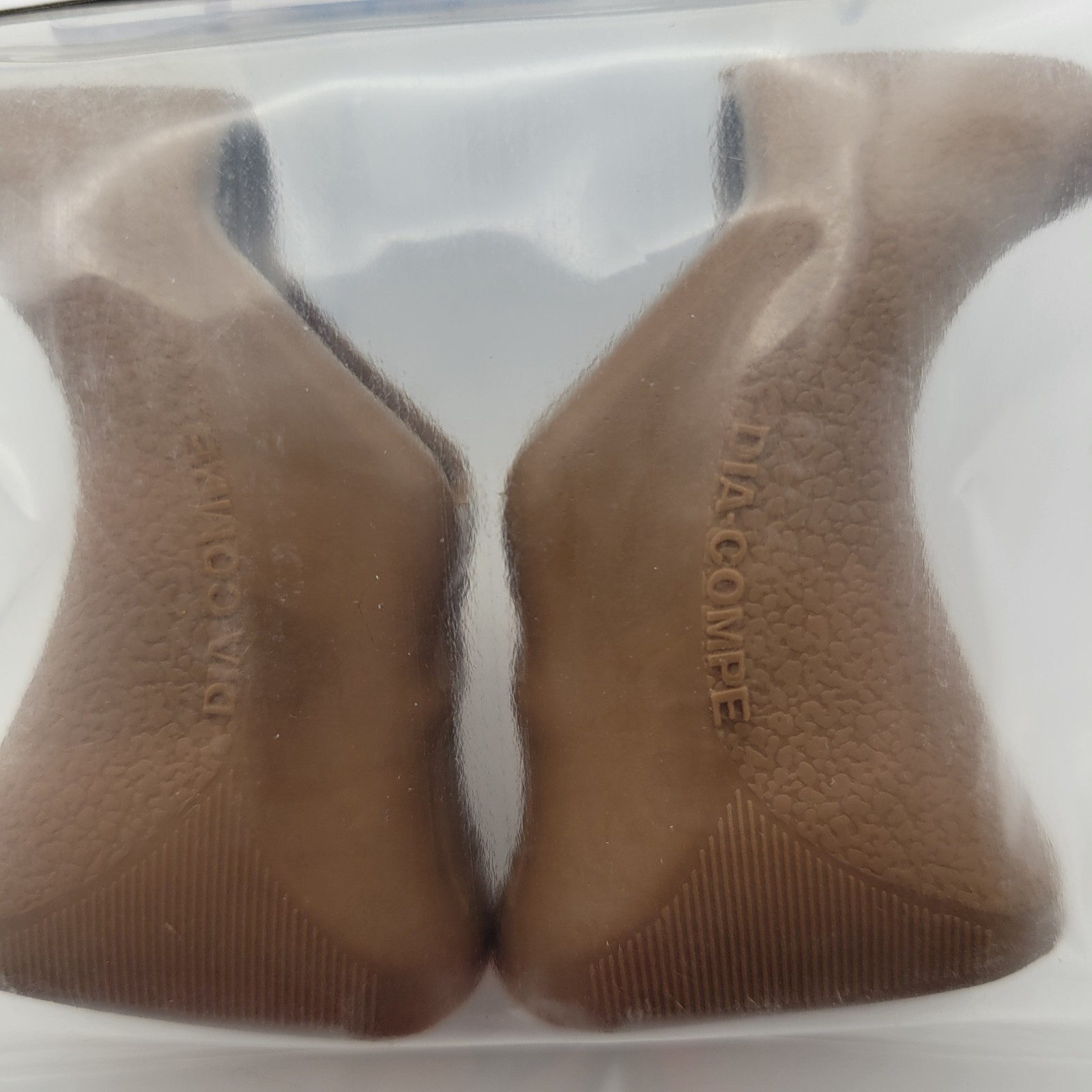 Vintage Dia-Compe Gran Compe Non-Aero Brake Hoods DC204BN New NOS 1 Pair Brown