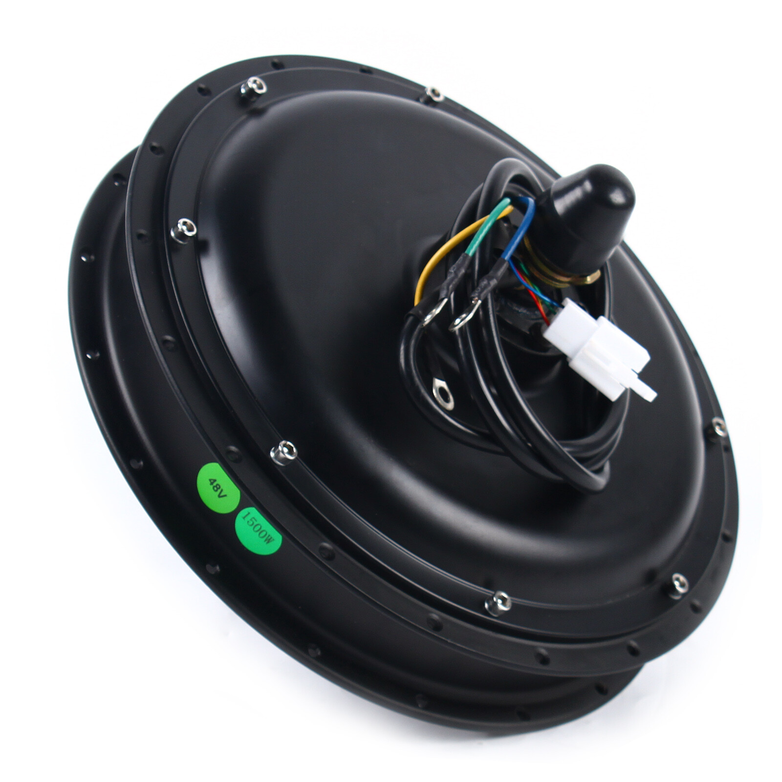 48V 1500W Threaded Rear Wheel Brushless Gearless Hub Motor for E-bike