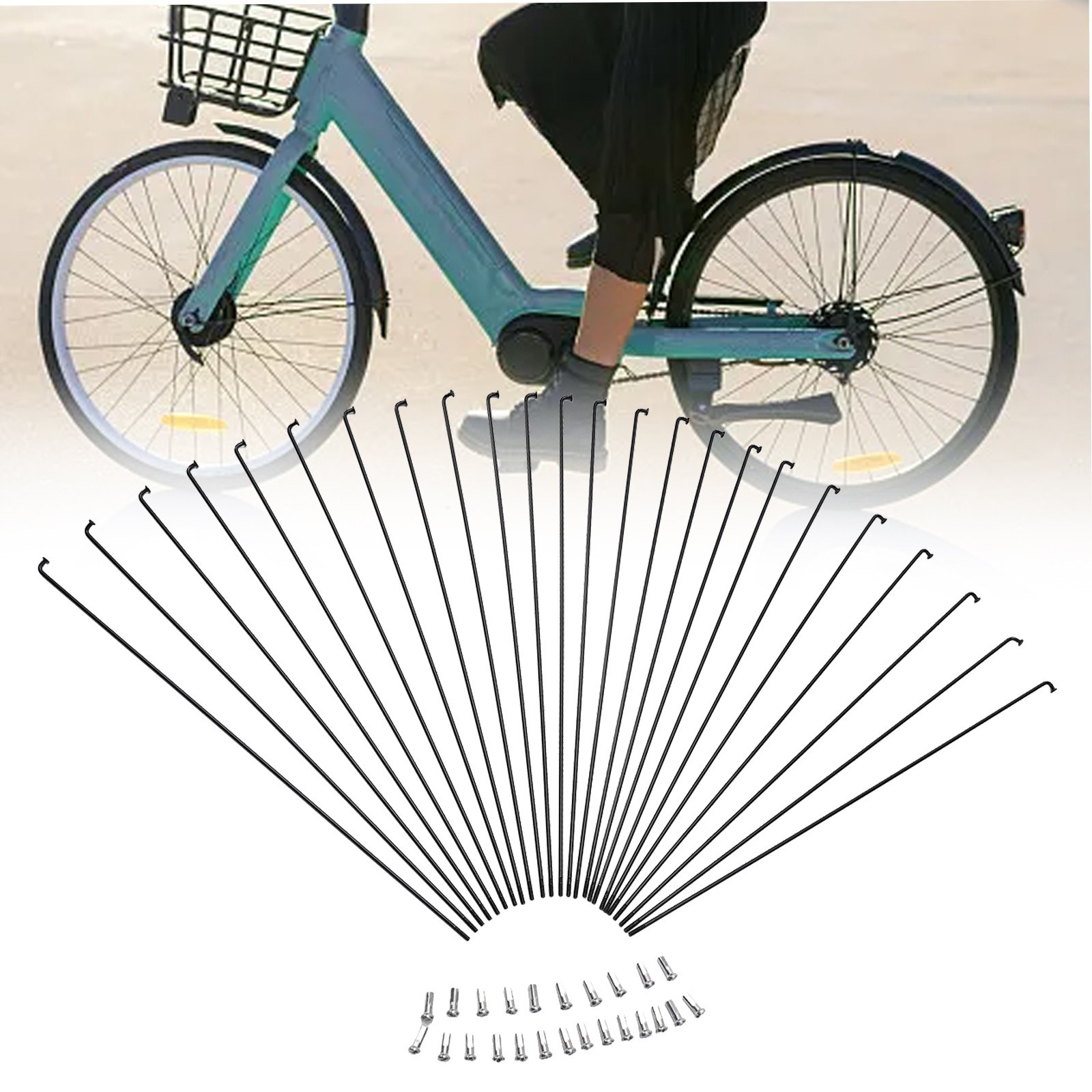 Bike Spokes 255MM 275MM 289MM Electric Bicycle Wheel For 27.5/26/29er Brand New