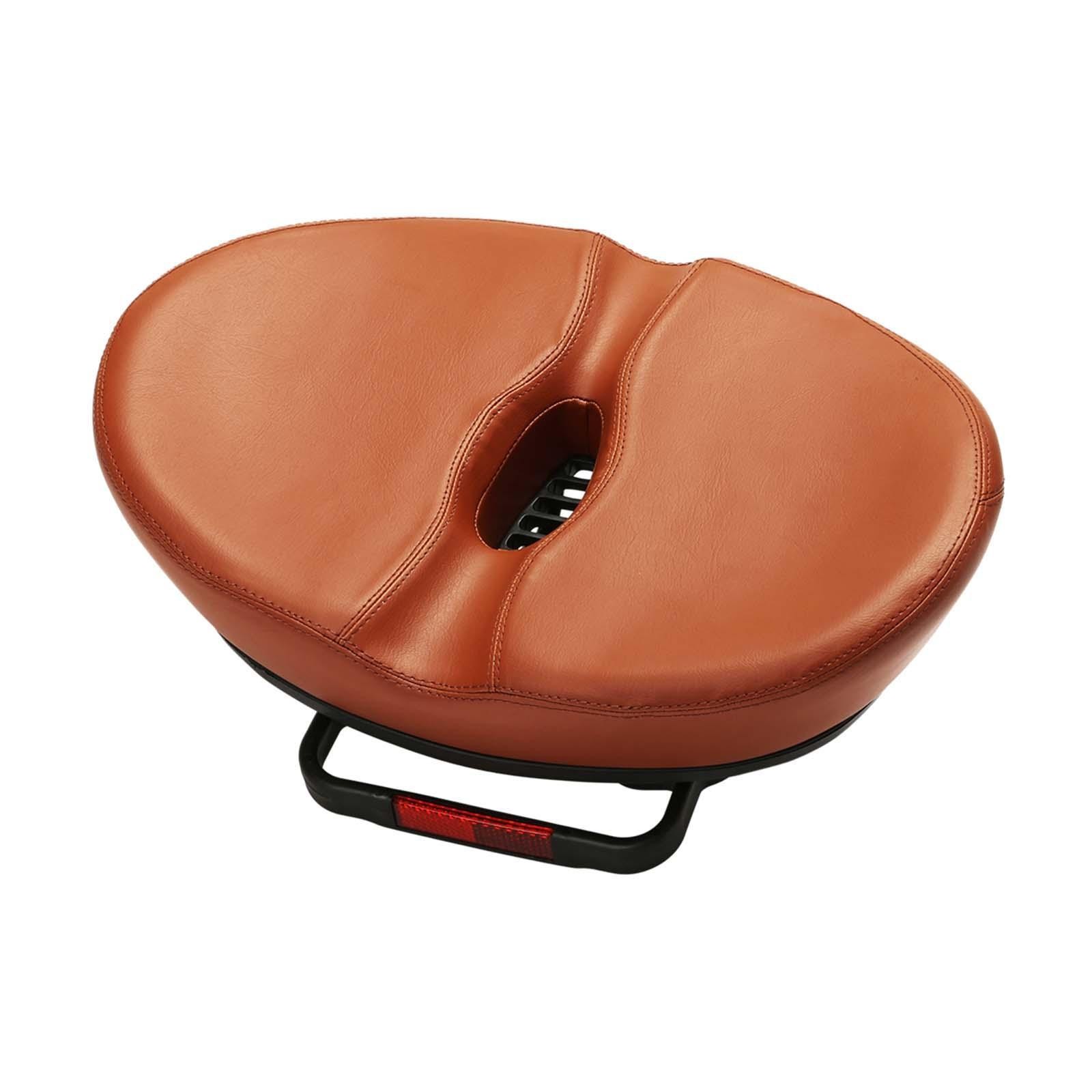 Bike Seat Cushion Noseless Wide Replacement Cycling Pad Seat Waterproof