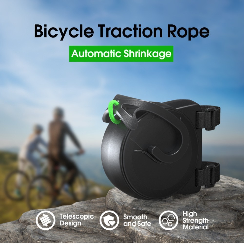 Bicycle Tow Rope Enhanced Bonding Experience Extended Riding Opportunities