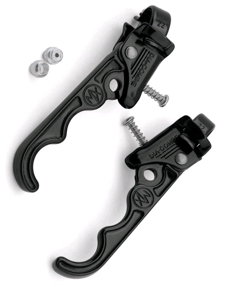 Dia-Compe Tech 2/MX 120 2 Finger Brake Levers (Black)