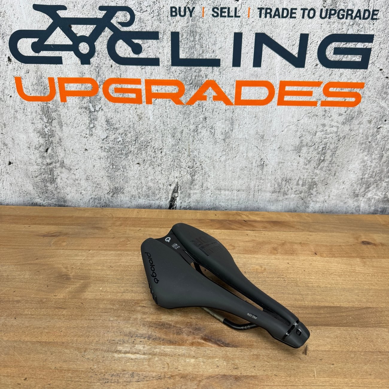 Low Mile! Prologo Dimension NDR Pas 143mm 7x7mm T4.0 Chromoly Rails Bike Saddle