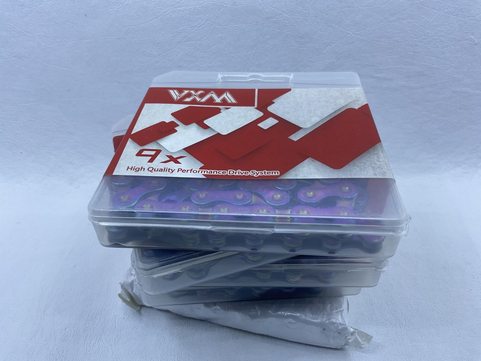 VXM Bike Chain Rainbow 6/7/8 Speed 116 Link Lightweight Chain