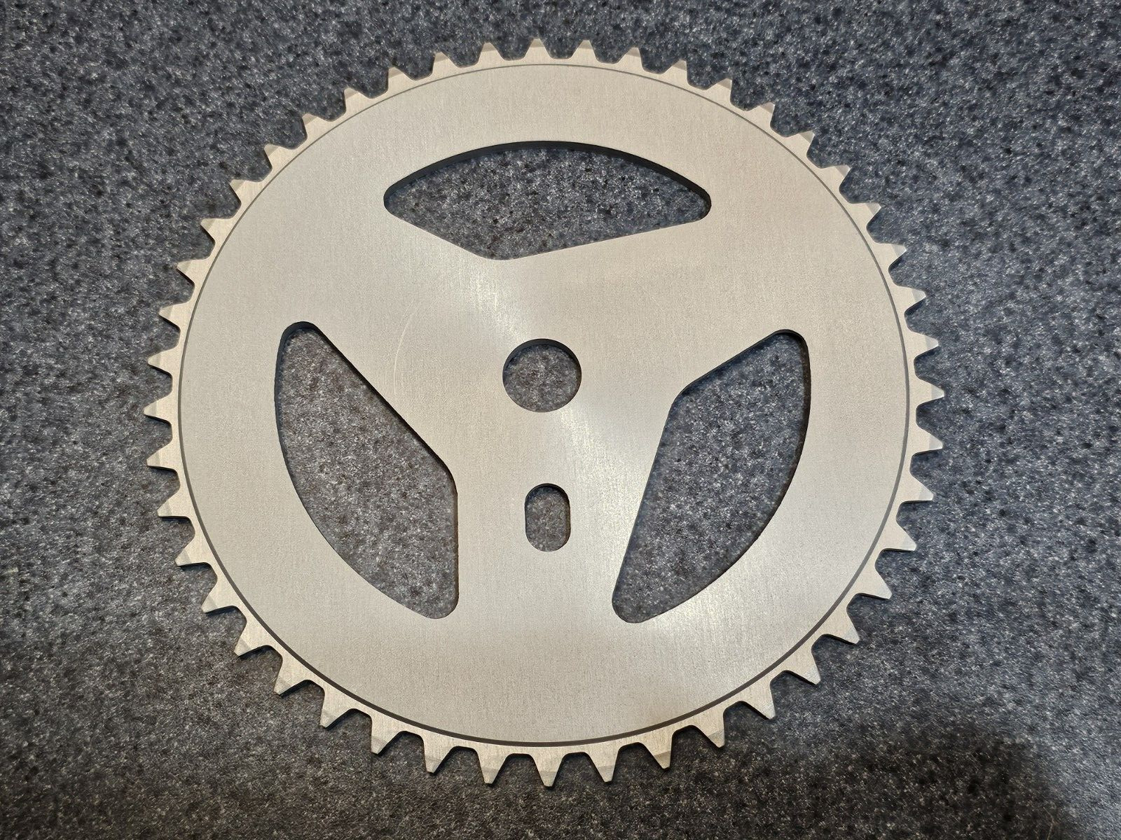 BMX 46T Mid School Mongoose Chainsaw Sprocket 2024 Heat Treated Aluminum RARE
