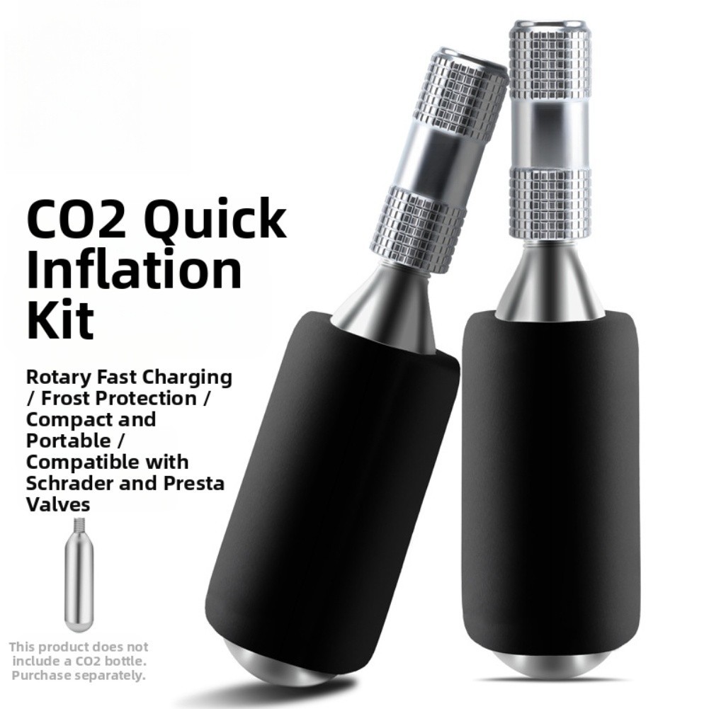 Compact Bicycle Pump with 360 Degree Rotating Head for Fast Tire Inflation