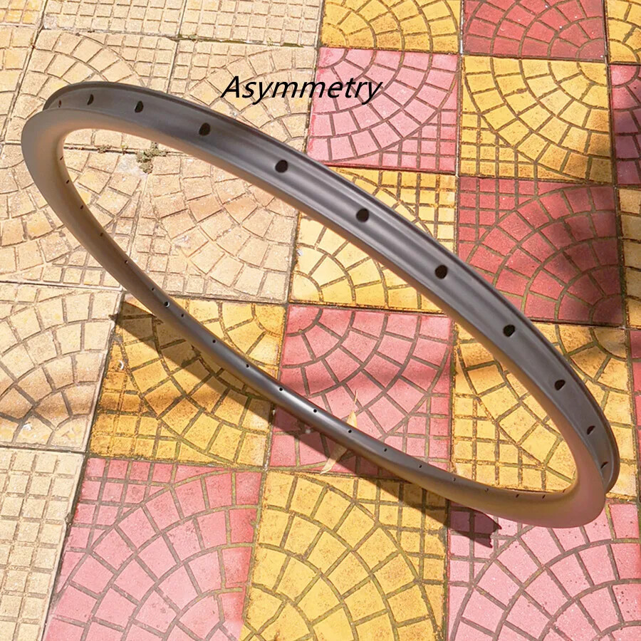 XC MTB Carbon Fiber Rims Custom 20 25 30mm Depth Disc Brake Bike Wheel 28H