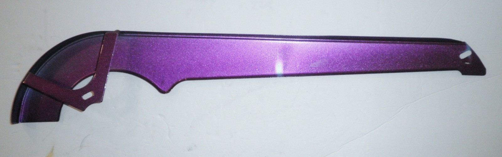 SCHWINN PURPLE/TEAL VINTAGE STYLE STEEL BICYCLE CHAIN GUARD BIKE PARTS 242