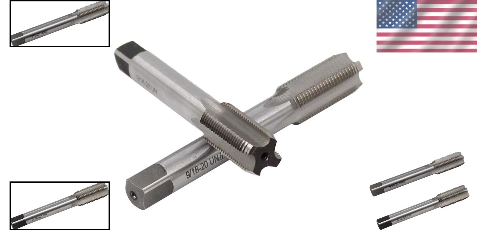 High-Speed Steel Bike Crank Repair Tap Set