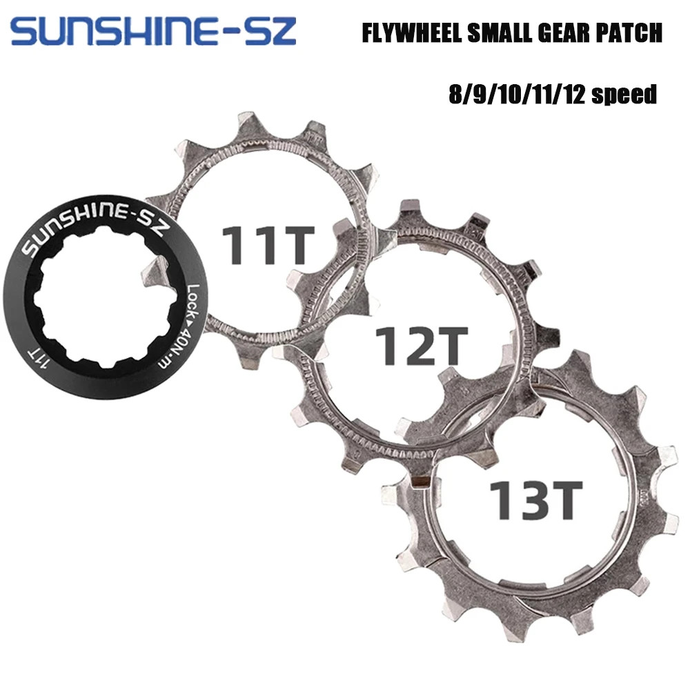 SUNSHINE Cassette Bicycle Ratchet Cog 11 12 13T Sprocket 12 8 9 11 Speed Pinion
