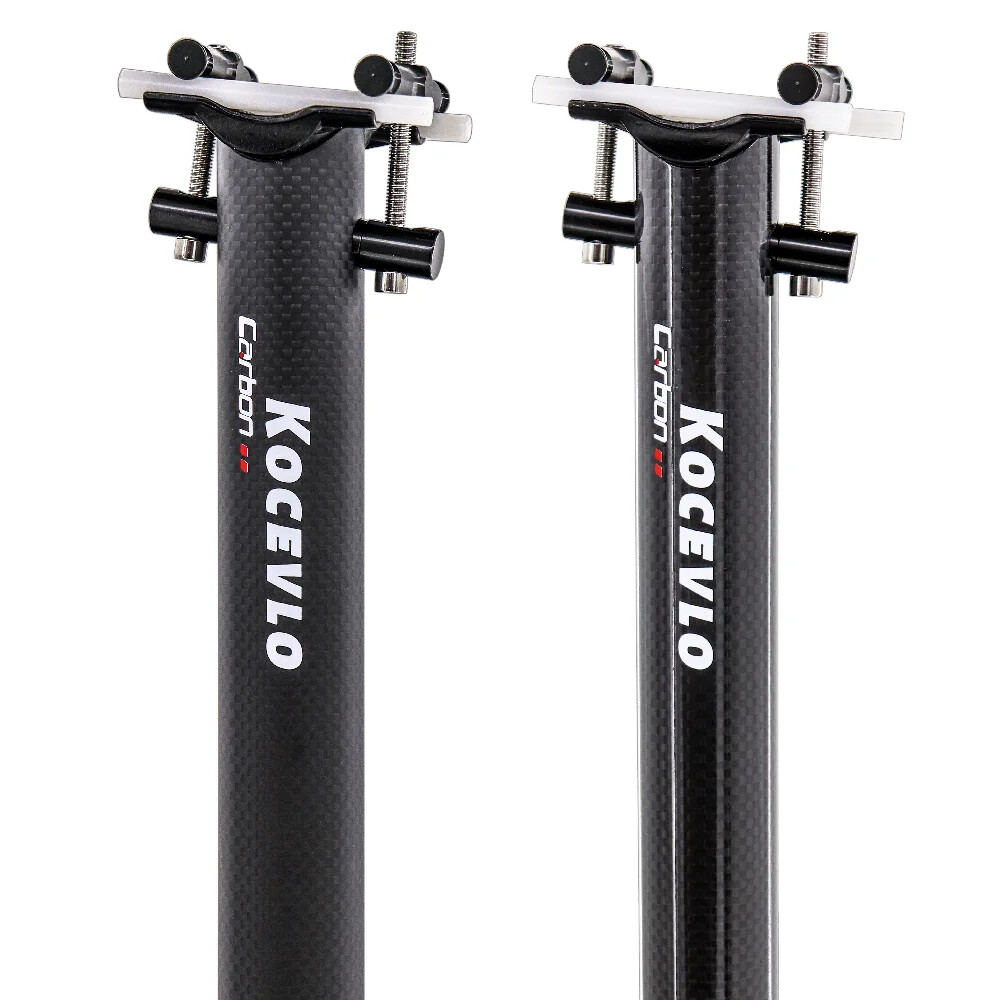 Carbon Fiber MTB Bike Seatpost Staight Ultralight Adjustable Bicycle Seat Tube