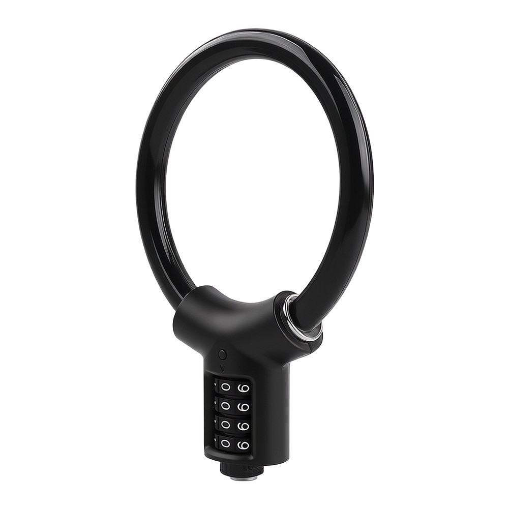 4 Digit Resettable U Lock for Bike Zinc Alloy Core PVC Coated Steel Body