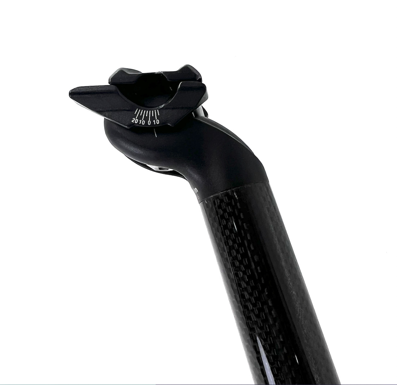 No Brand Seatpost 27.2 370mm 20mm offset