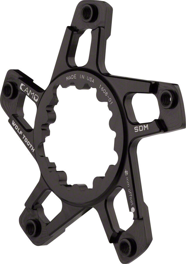 Wolf Tooth CAMO Direct Mount Boost Spider M5 for 52mm Chainline 3mm Offset