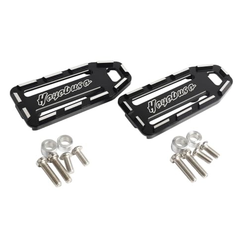 Hayabusa Anti-Slip Aluminum Alloy Foot Peg Covers – CNC Cut Foot Peg Covers