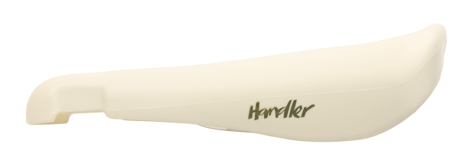 Kashimax FS Handler Saddle Non-Padded Steel Rails Nylon White /w Handle NOS NEW