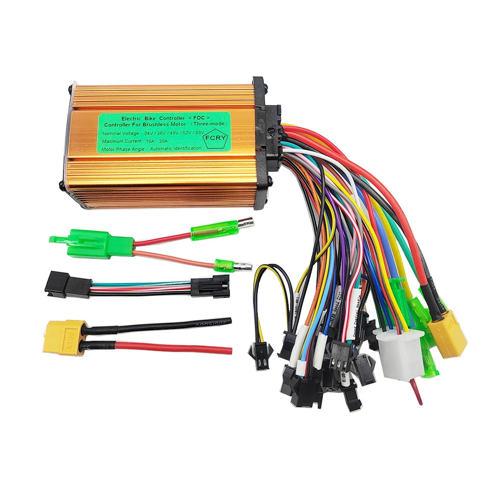 24V-48V 250W-350W Brushless E-bike Controller 60V 10A-20A for Electric Bicycle