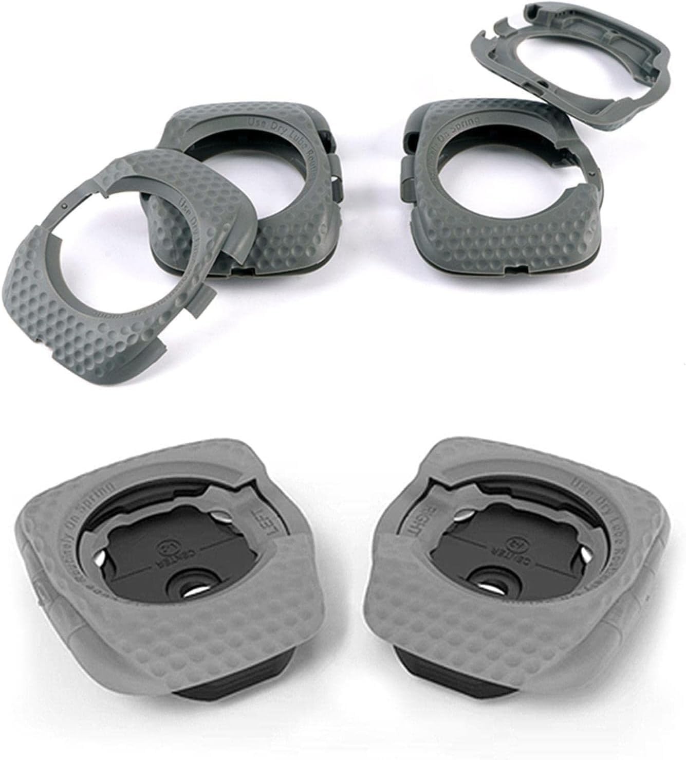 1 Pair Gray Road Bike Pedal Cleat Cover for Wahoo SpeedPlay Zero Pedal Clip B…