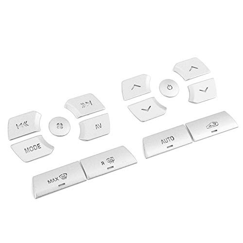 xf accessories, 14Pcs Air Condition Button Cover Trim AC Control Stickers Fit