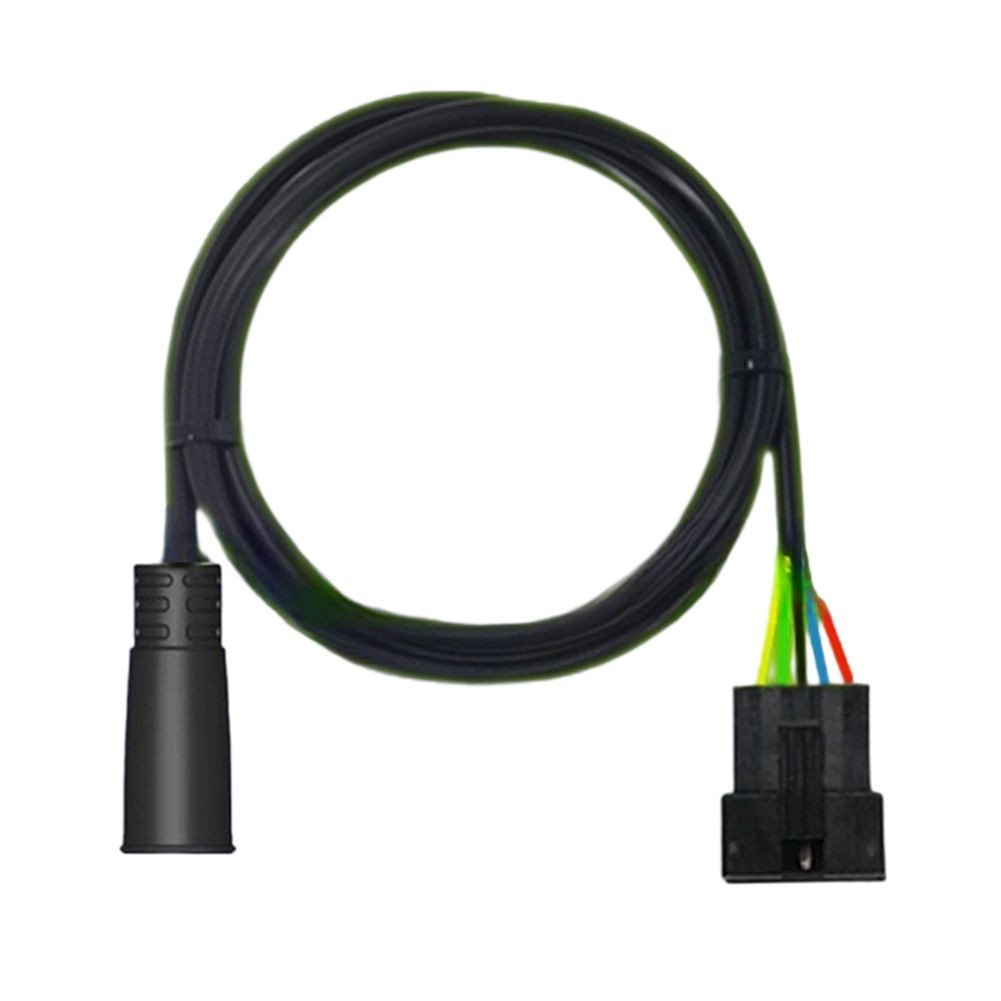 Extended Waterproof 5 Pin Cable Adapter for Electric Bike Ebike Display-