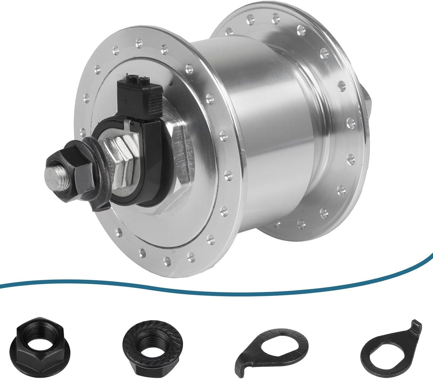 Of course. Here is a detailed breakdown of the **Bicycle Hub 3/8 Inch Black
